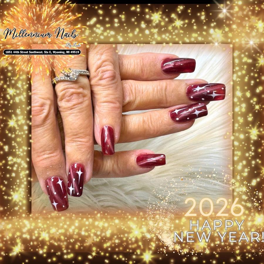 nail design by Millennium Nails